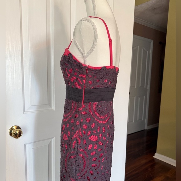 “FLOREAT” Anthropologie Battenburg Crochet Overlay Dress - Picture 7 of 12